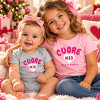 Cuore Mio (Girls) Baby Bodysuit