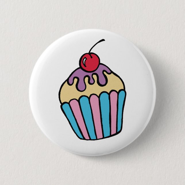 Cup Cake Button (Front)