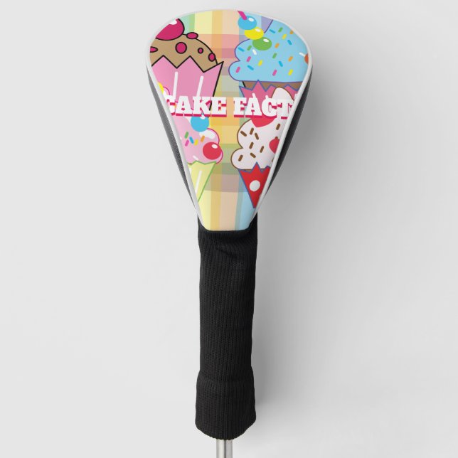 Cup Cake Factory Golf Head Cover (Front)