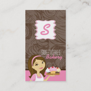 Cup Cakes Bakery Sweet Traitements Carte de visite