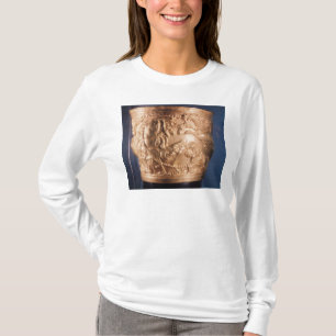 Cup, depicting the capture of a wild bull T-Shirt