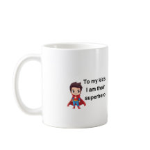 Cup for superhero parent(s)