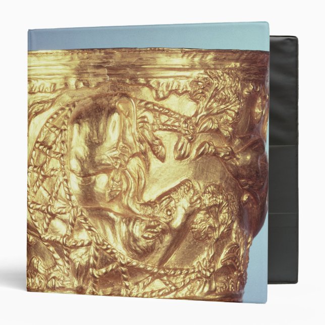 Cup, found in the royal tomb of Vaphio Binder (Front/Inside)