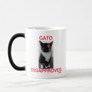 Cup, morphing, Gato Disapproves Magic Mug