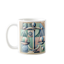 Cup, mug, zodiac sign "Balance"