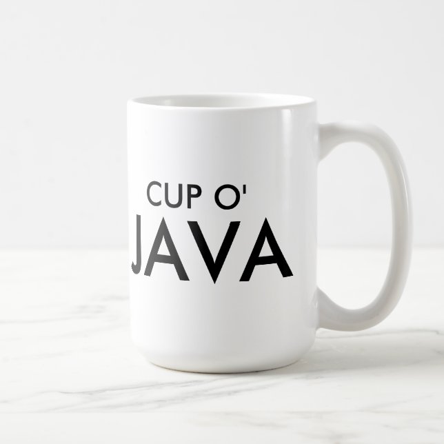 Cup O' JAVA (Right)