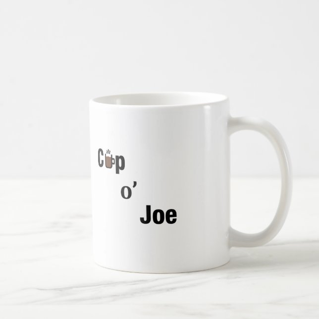 "Cup o' Joe" Coffee Mug (Right)
