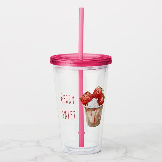 Cup of Berry Sweet Strawberries (Front)