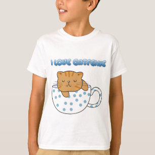 Cup of Cat-feine Kawaii Style  T-Shirt