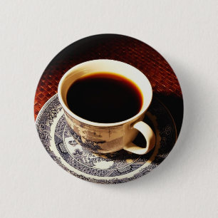 Cup Of Coffee 2 Inch Round Button
