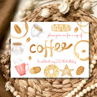 Cup of coffee birthday 