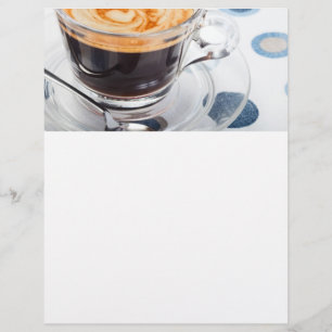 Cup of coffee flyer