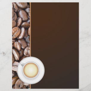 Cup of coffee flyer