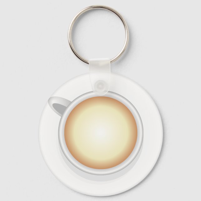 Cup of coffee keychain (Front)