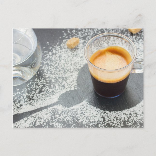 Cup of coffee postcard (Front)