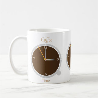 Cup of coffee time hot drinks