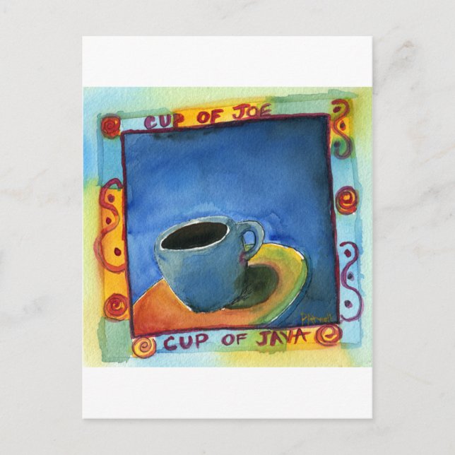 Cup of Java Cup of Joe Postcard (Front)