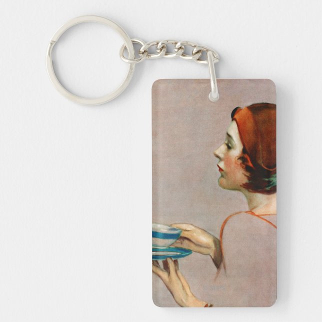 Cup of Java Keychain (Front)