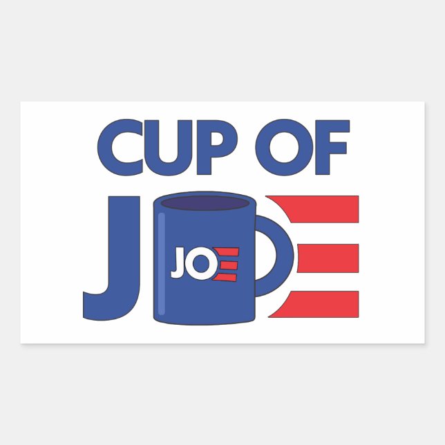 CUP OF JOE STICKER (Front)