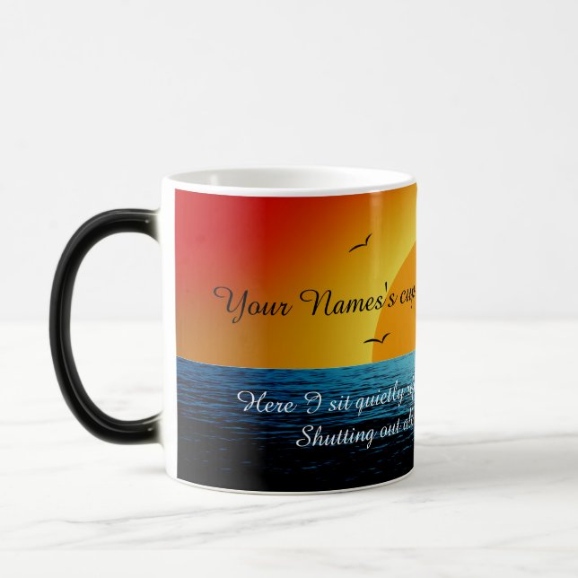 Cup of Soul Sunset with Personalization (Left)