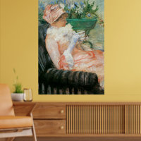 Cup of Tea by Mary Cassatt, Vintage Impressionism