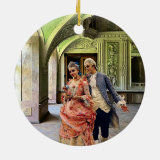 Cup of Tea Ceramic Ornament