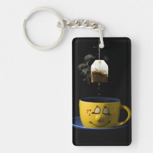 Cup of Tea Keyring/Keychain Keychain