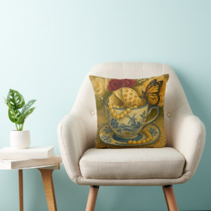 Cup Runneth Over Throw Pillow
