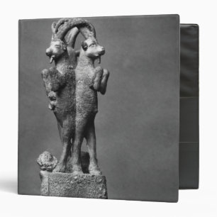 Cup stand made up of three ibexes binder