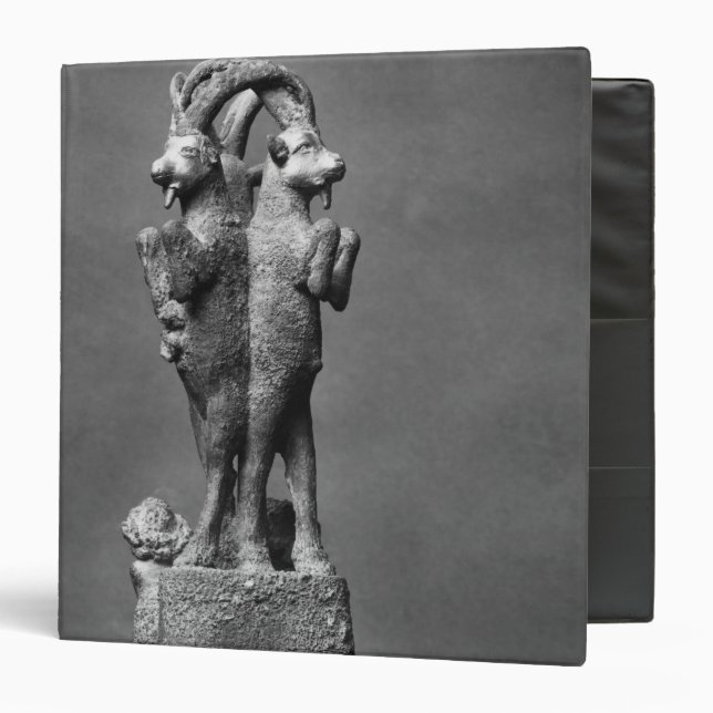 Cup stand made up of three ibexes binder (Front/Inside)