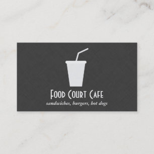 Cup / to go business card