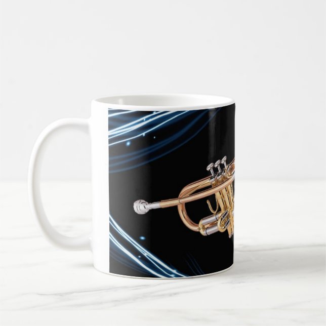 Cup trumpet player (Left)