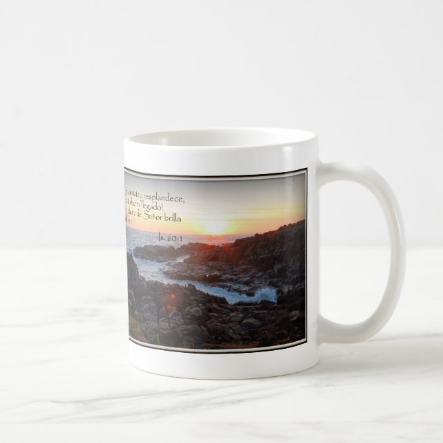Cup with versicle of the bible (Right)