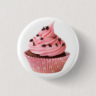 Cupcake 1 Inch Round Button