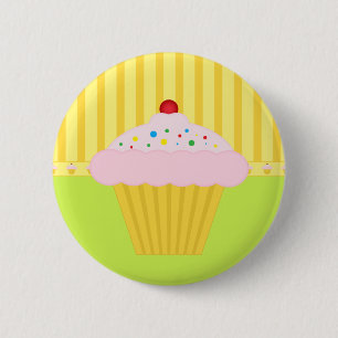Cupcake 2 Inch Round Button