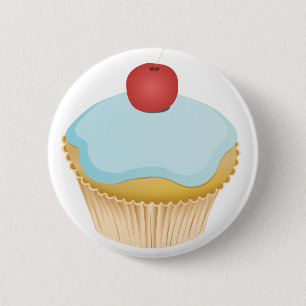 Cupcake 2 Inch Round Button