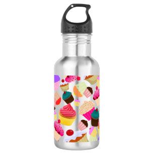 Cupcake 532 Ml Water Bottle