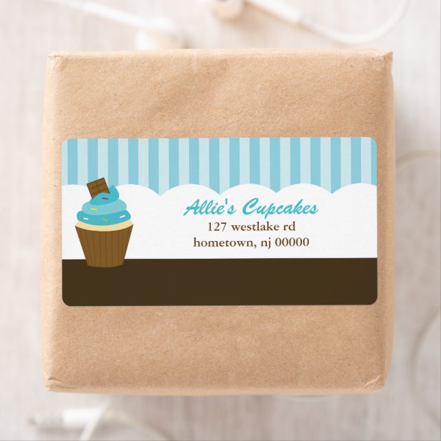 Cupcake Address Labels (Insitu)