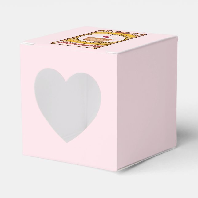 Cupcake And Cherry Promotional Favor Box (Front Side)