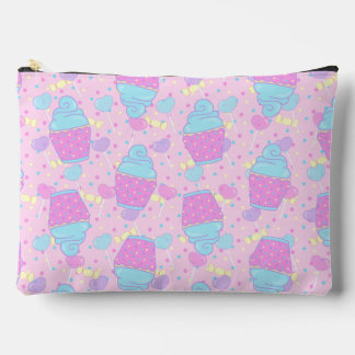 Cupcake and Lollipop cosmetic bag