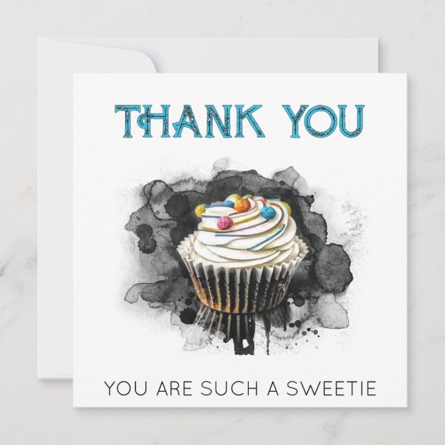 *~  CupCake AP99  Cup Cake THANK YOU (Front)