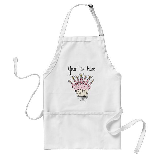 Cupcake apron | Personalizable design (Front)
