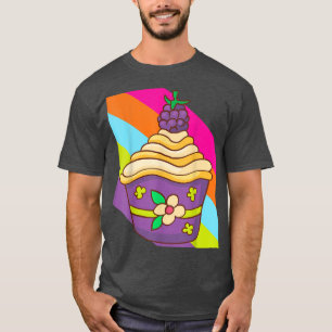Cupcake Bake Bakery Baker Cake Food Delicious Swee T-Shirt