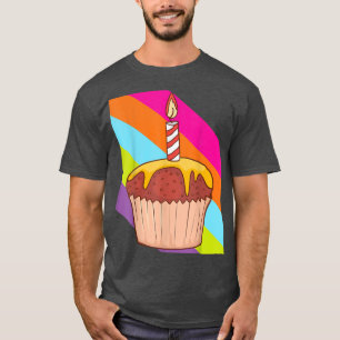 Cupcake Bake Bakery Baker Cake Food Delicious Swee T-Shirt