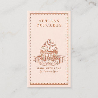 Cupcake Baker Bakery Pastry Chef Business Card