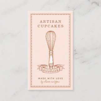 Cupcake Baker Bakery Pastry Chef Business Card