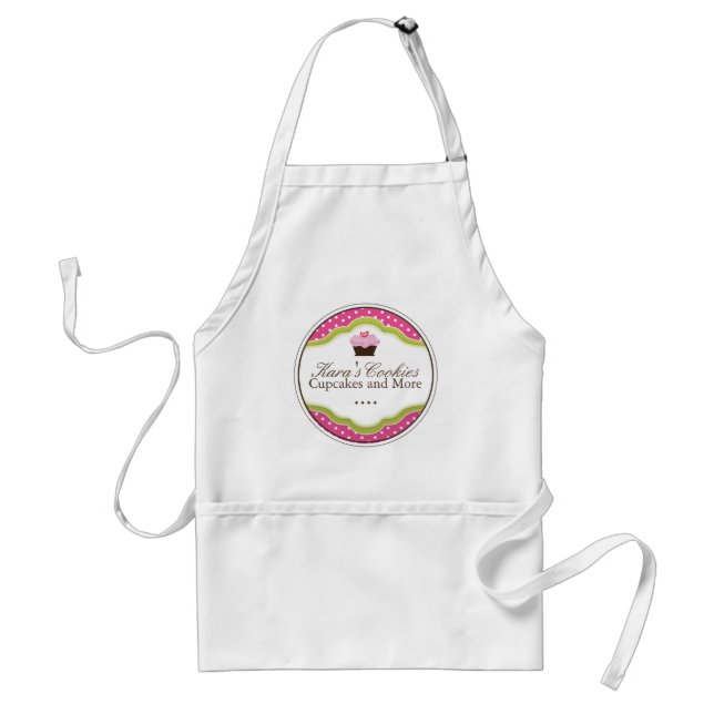 Cupcake Bakery Apron (Front)