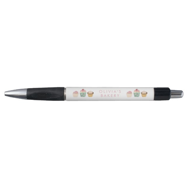 Cupcake Bakery Business Pen (Front)