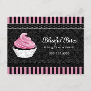 Cupcake Bakery Business Promotional Postcard