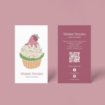 Cupcake Bakery Pastry Chef QR Code
